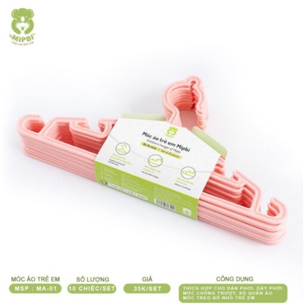 Set 10 móc Mipbi