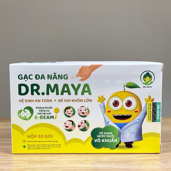 Gạc đa năng VS Miệng, Tai, Mũi, Mắt Dr.Maya