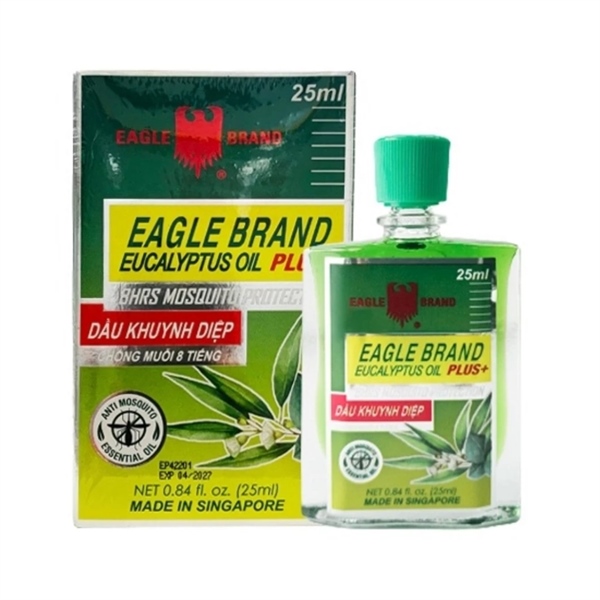 Dầu khuynh diệp Eagle Brand Singapore chống muỗi