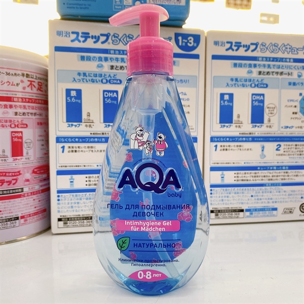 Dung dịch VS bé gái AQua Nga