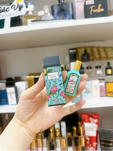 Nước hoa GUCCI FLORA 5ml xanh mini