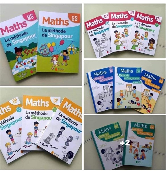Toán học Singapore trọn bộ từ MS đến CM2