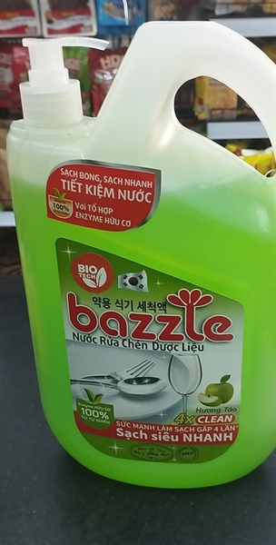 Bazzle nước rửa chén 2.1kg