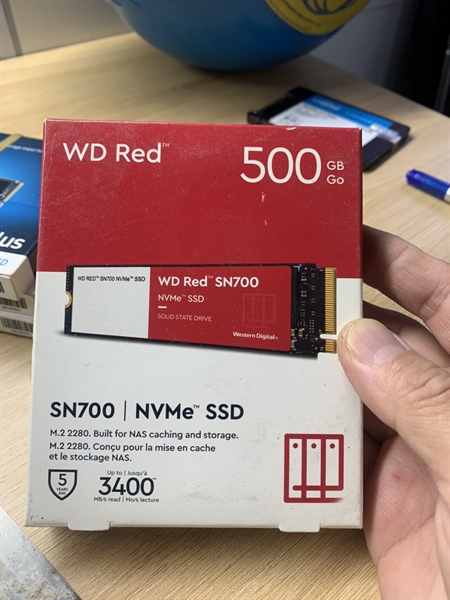 Western Digital NVMe SSD SN700 500GB Wd Red Nvme Nas Nvme Ssd Wd