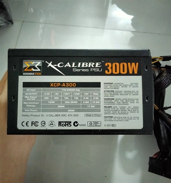 Nguồn PC 300W Xigmatek XCP-A300