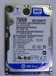 Ổ cứng laptop tháo máy 750gb 2nd