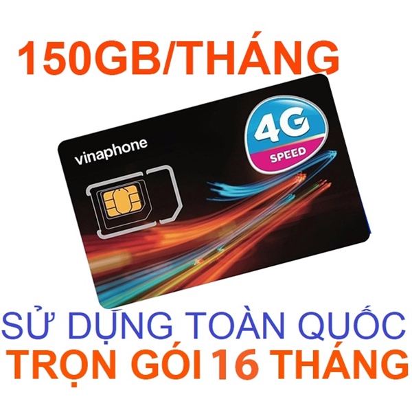 Sim 4G vinaphone gói BIG50Y trả trước 14 tháng (5GB/ngày,miễn phí tiktok, youtube)