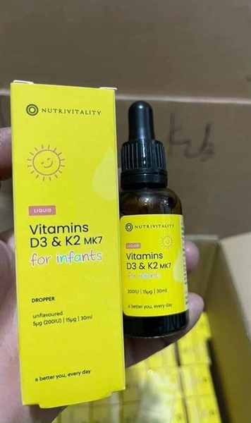 Vitamins d3k2mk7 anh quốc 10/25