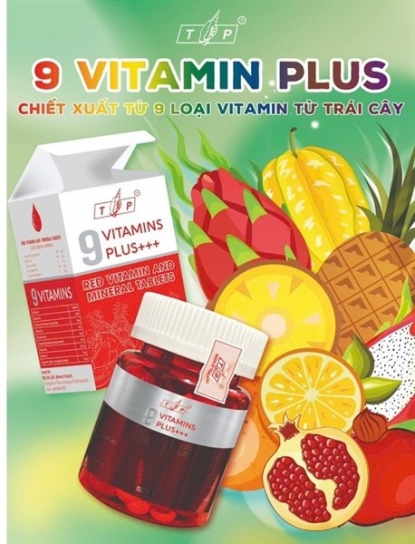Tăng cân 9 vitamin plus đỏ thái 10/27