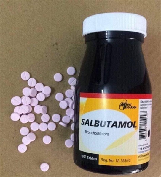Salbutamol lọ 1000 viên 5/27