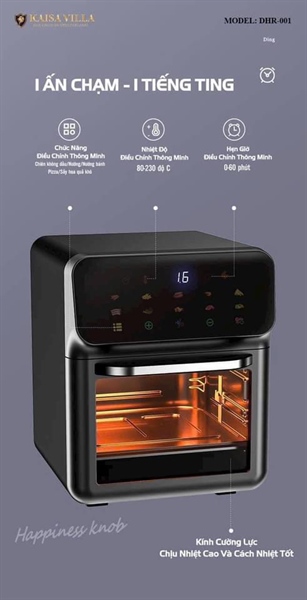Nồi chiên không dầu cảm ứng Kaisa Villa 11L