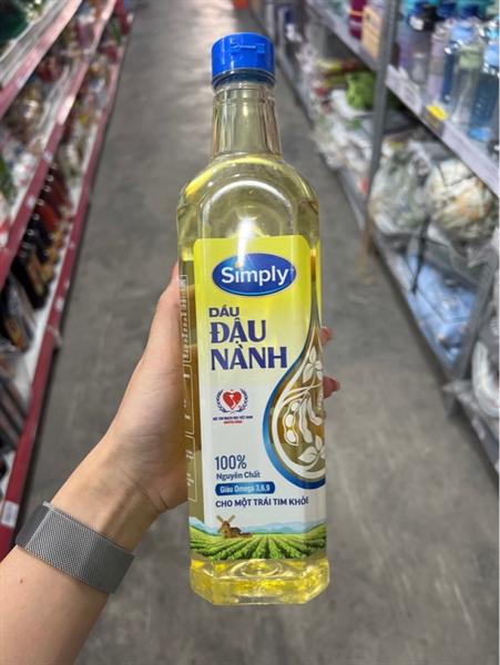 GV_Dầu ăn Simply 1L (đậu nành) th12