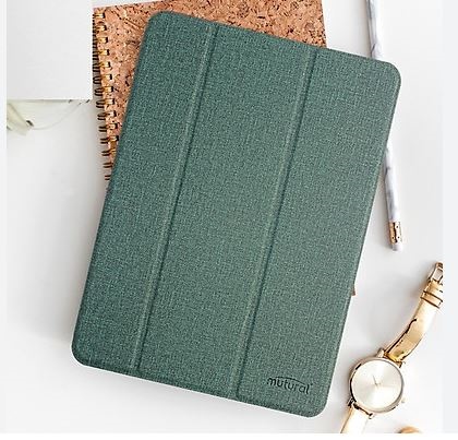 Bao Vải iPad MUTURAL 10.2Inch - Xanh Rêu