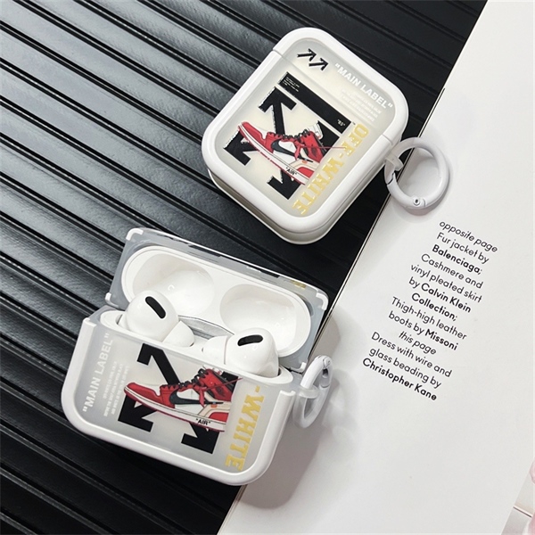 Case Airpods Nike Off White Trắng-1/2