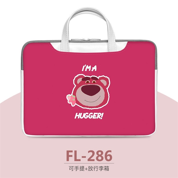 Túi Laptop Hồng Gấu Hugger - 13/14inch