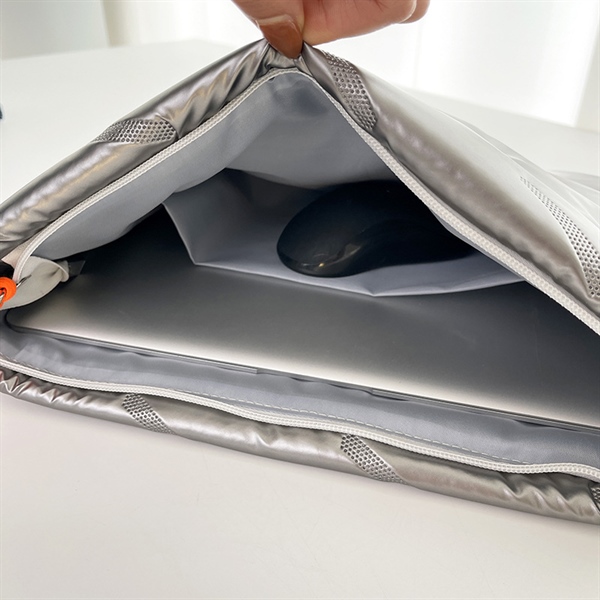 Túi Laptop Da Kem Bóng - 13/14Inch