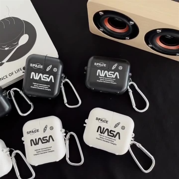 CASE Airpod Nasa Cứng - Trắng - 1/2