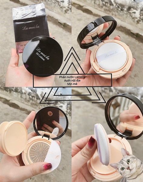 PHẤN CUSHION LAMEILA ĐEN VÀNG