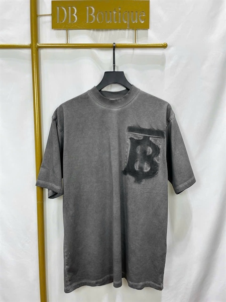 Monogram motif cotton Oversized Tshirt BBR