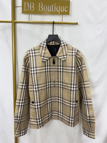 Burberry reversible zip-up jacket