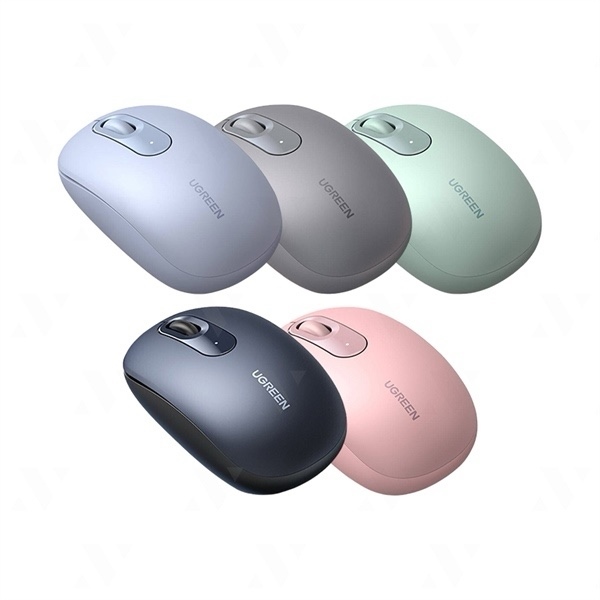 UGREEN 90686 PINK 2.4G SILENT WIRELESS MOUSE