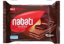 Nabati bánh xốp socola 50g - Chocolate cream wafer