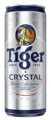Tiger bia Tiger crystal bạc 330ml - Beer