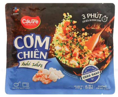 CJ cơm chiên hải sản 210g - Seafood fried rice