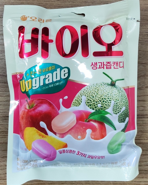 Orion kẹo Bio sữa trái cây 99g - Fruit flavored soft candy