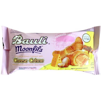 Bauli Moonfils bánh sừng bò nhân kem phô mai 45g - Cheese Croissant