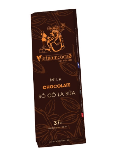 Vietnamcacao socola sữa 37g - Milk Chocolate