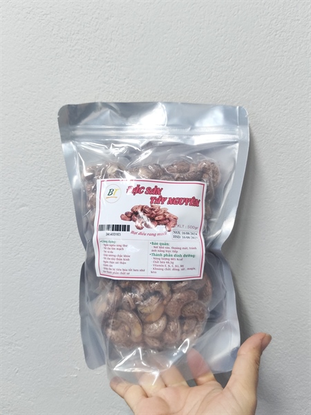 BT hạt điều rang muối 500g - Salted roasted cashews