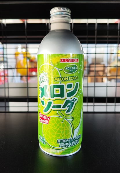 Sangaria soda vị dưa lưới Nhật 500ml - Melon Soda