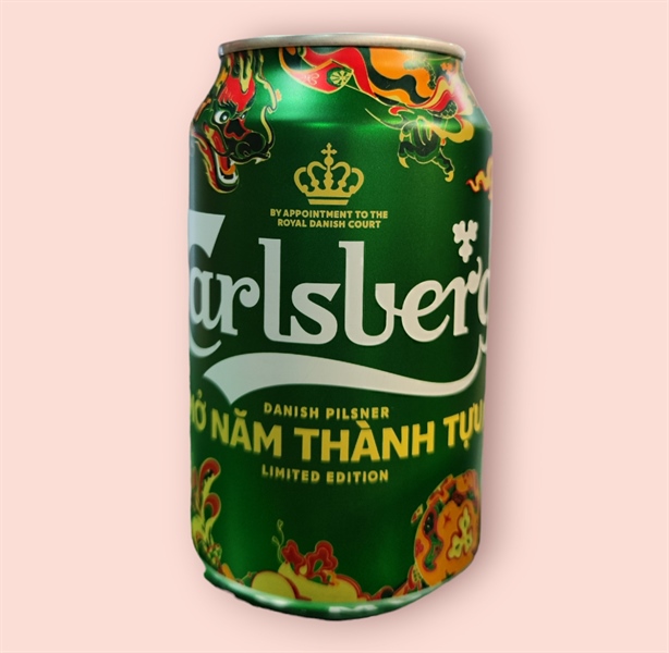 Bia Carlsberg Pilsner 4.8% 330ml - Beer