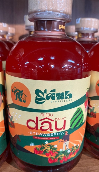 Gánh - Rượu dâu 500ml
