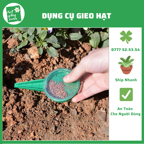 Dụng Cụ Gieo Hạt Cầm Tay 5 Khấc