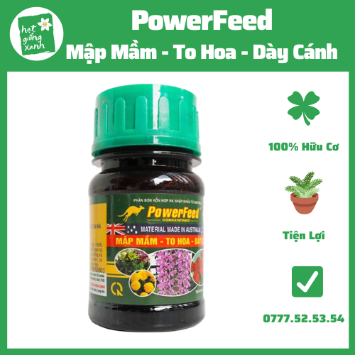 PowerFeed - Mập Mầm - To Hoa - Dày Cánh (100ml)