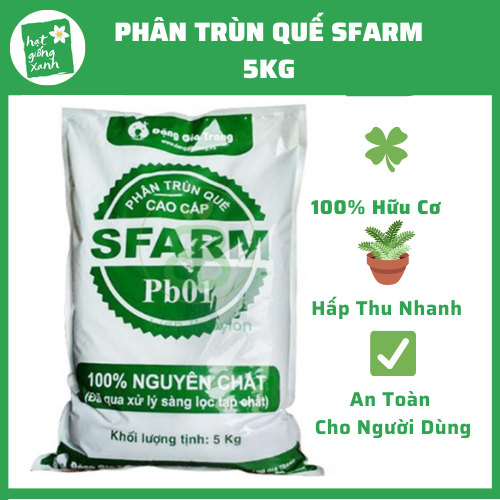 Phân Trùn Quế SFARM (5kg)
