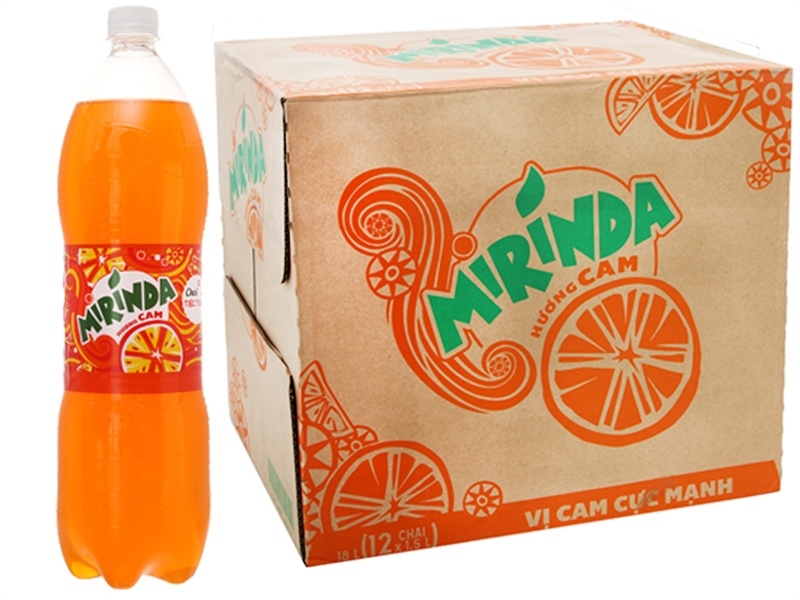 Nước ngọt Mirinda cam 1,5L
