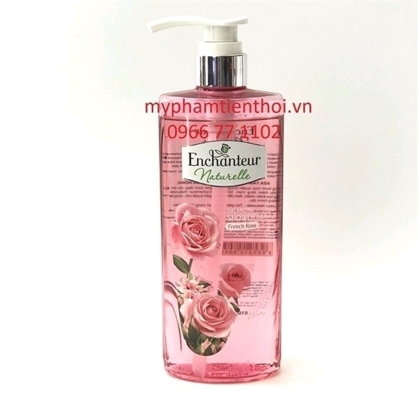 Sữa tắm Enchanteur Naturelle hương hoa Iris chai 510g