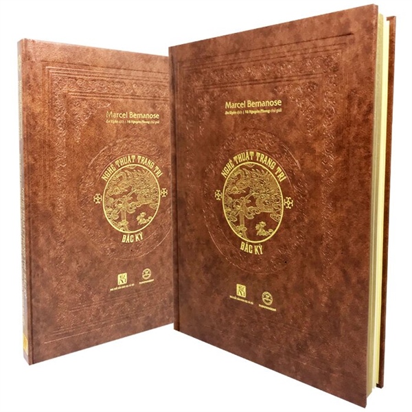 Nghệ thuật trang trí Bắc Kỳ bìa giả da - 550-TP