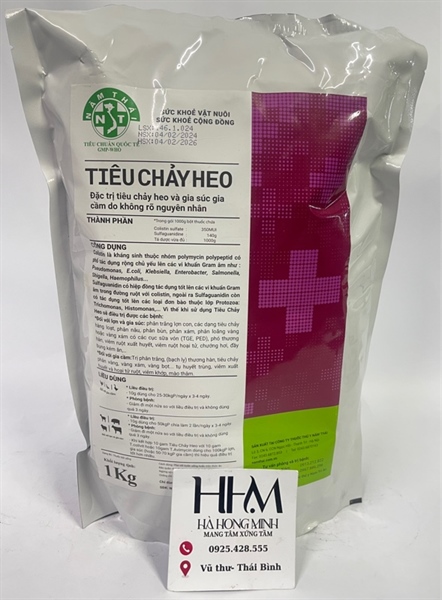 Tiêu chảy heo 1000g