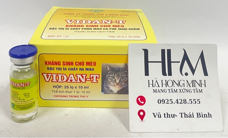 NT-KS Chó VidanT 10ml (25 lọ/h)