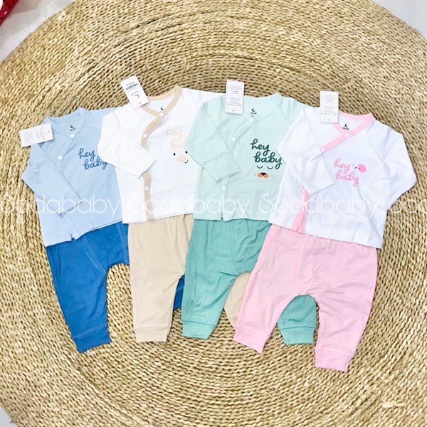 Moon Bộ dài ss CL Heybaby - Kem