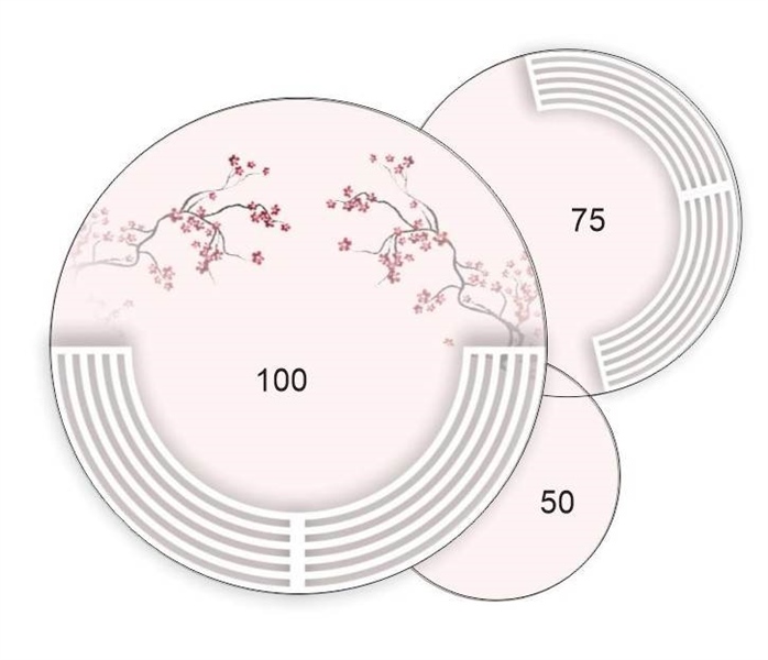 Bộ vách trang trí decor
