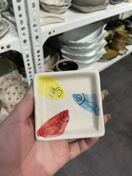 Chén chấm CÁ BA MÀU