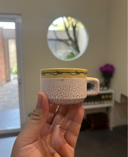 LY TRỨNG MEN RẠN 118ML - 4OZ