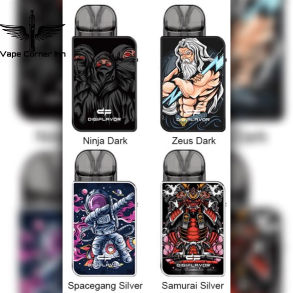 Pod System Geekvape DigiU Pod Kit by Digiflavor 20W Zeus Dark