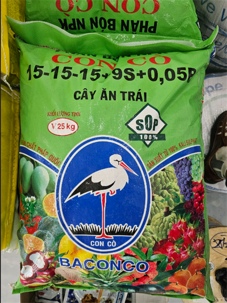 Phân 151515 còn cò