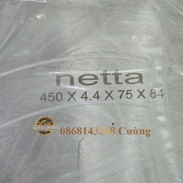 Lưỡi cưa Netta 450*4.4*75*84T